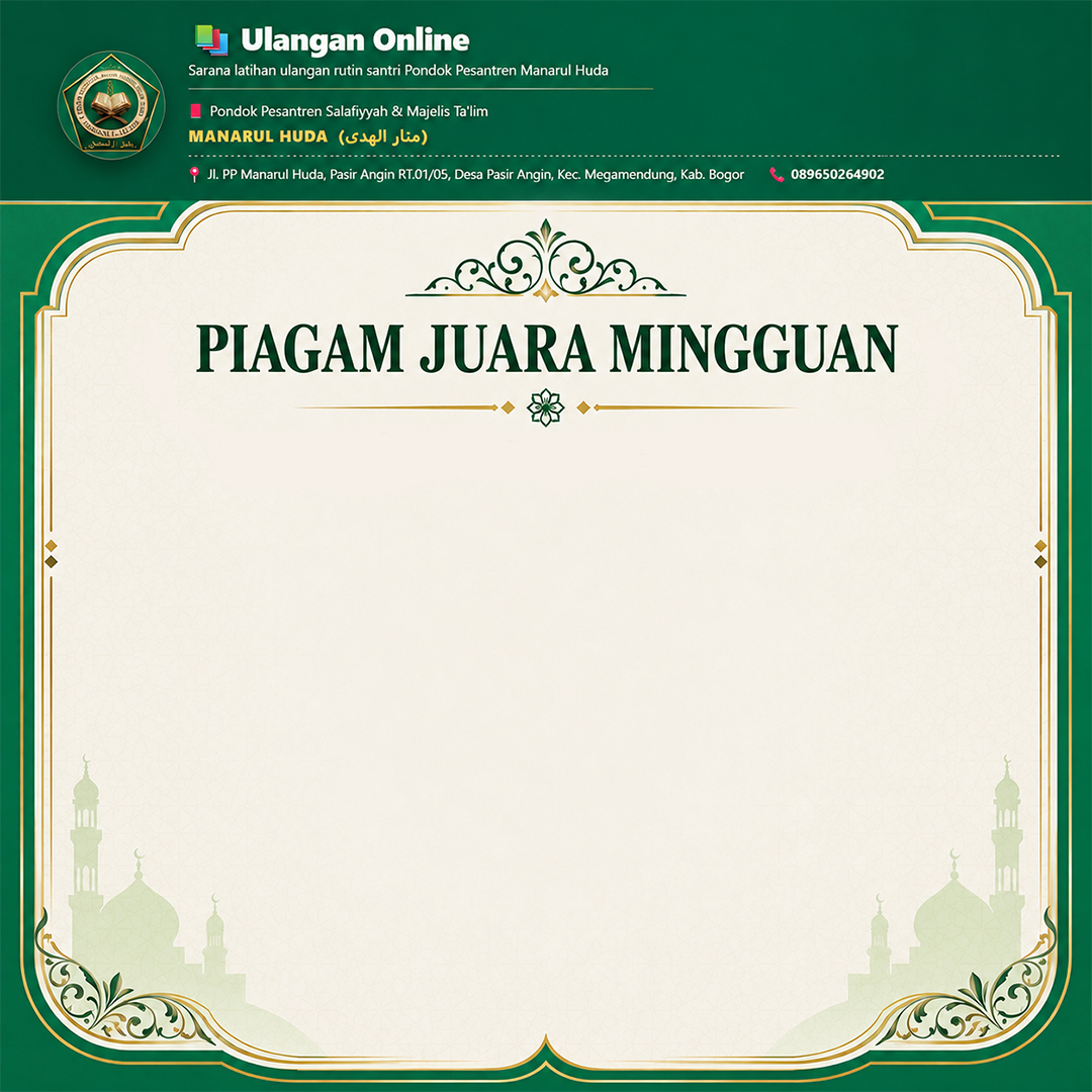 Background Piagam